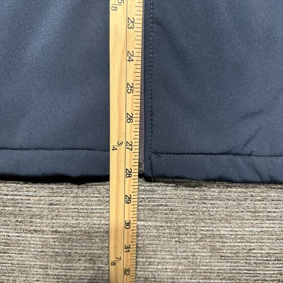 Outdoor Life Jacket Men's M Blue Soft Shell Full Zip Pockets - Picture 6 of 11